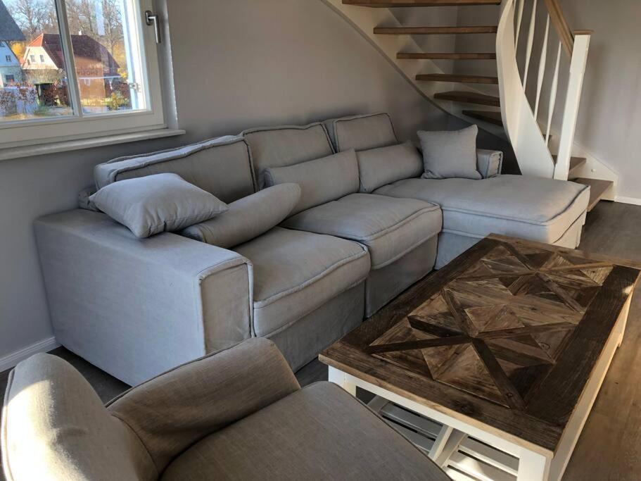 Reetdachhaus Seasons Mit Kamin & Sauna Groß Schwansee 外观 照片